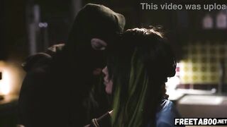 Large Booty Latin babe Xwife Karen Gets Drilled Hard by Home Intruder with Biggest Wang