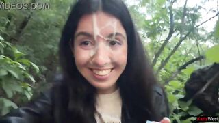 Avid Cumwalk in Public Park Full of People - Public Fellatio Flashing Upskirt