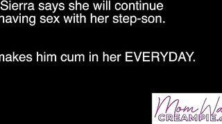 mother I'd like to fuck Sierra Spunk Implores Stepson to Flood Her Creampie Vagina with Sexy Cum