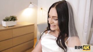 RIM4K. Pair's married life begins with asslicking in the bedroom