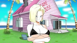 Hybrid Eroventures - The Mini Bikini of the Provocative Android eighteen