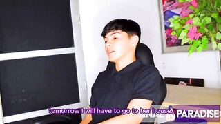 HANNAH MILLER LETS HER STEPSON'S MASSEUR SUPERLATIVELY GOOD ALLY SCREW HER IN THE BOOTY.