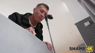 SHAME4K. A Concupiscent mother I'd like to fuck squirt from The Youthful Shlong