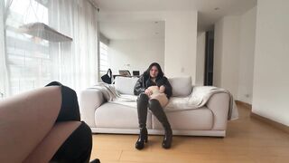 Leather Fetish in JOI Mode to Blow Your Shlong