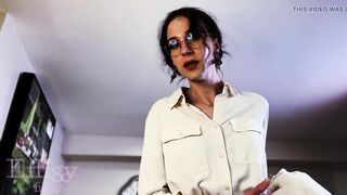 Detention with Ms. Aura POV Anal Gaping