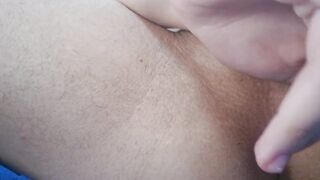 Trans beauty's vagina swallows all the toys