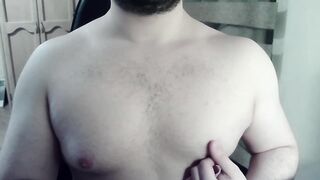 Virgin powerful camboy flexes and dances