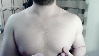 Virgin powerful camboy flexes and dances