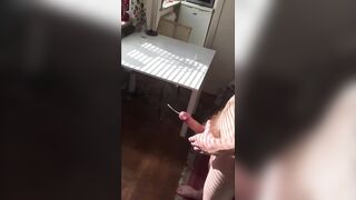 Large, incredibly curly, red haired teen dong cumpilation