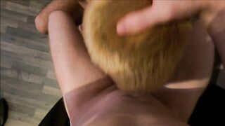 2 blonde boyz suck every other's large jocks, and this chab cums in their throats
