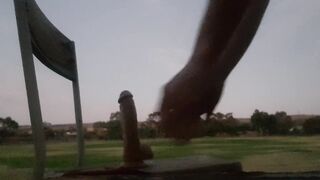 Risky Outdoor pleasure