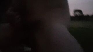Risky Outdoor pleasure