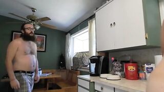 SHORT: Darling Pet Washes Dishes Bare And Entreats For Refreshment