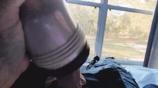 Cum All Over That Black Vagina during the time that Groaning