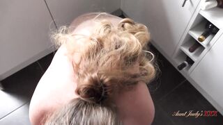 Aunt Judy's XXX - 46yo Large Tit mother I'd like to fuck Housewife Nel SUCKS YOUR KNOB & LETS U SCREW HER (VPOV)