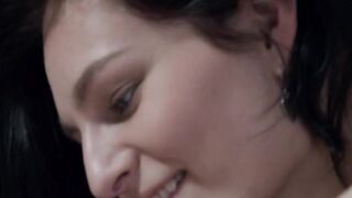 AGIRLKNOWS - Large Titties Lesbian babes Emylia Argan And Leanne Lace Romantic Morning Full Scene