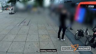 HARDCORE POV SEX!! That babe kneels down and begins sucking my schlong OUTSIDE: Adrienne Kiss - WolfWagnerCom