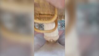 Fleshlight creampie after a lengthy edging session!