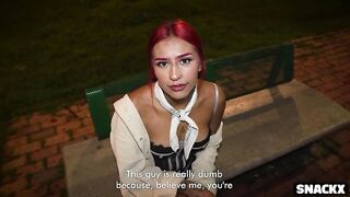 That guy Picked Her Up In two Minutes