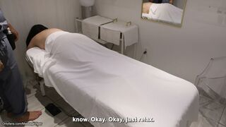 Legit massage client gets a glad ending