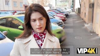 VIP4K. Lustful Floozy Cums during the time that Cheating on her Boyfriend with a Stranger right in front of him