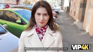 VIP4K. Lustful Floozy Cums during the time that Cheating on her Boyfriend with a Stranger right in front of him