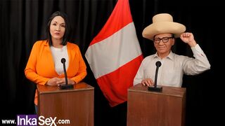 PARODY RAUNCHY DEBATE - Kuleiko vs Weberto Sanchez ends up in anal screw (GUESS WHO WON)