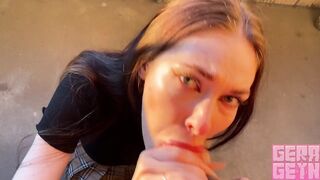 There's no thing more excellent than a morning cigarette for me and a sloppy oral for my neighbour