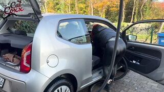 Str8 from the car wash, right into that mother I'd like to fuck snatch! Apprentice eighteen + gives it her all!!