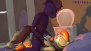 Archived - MLP Shemale hentai RainbowDash Impregnted by Boy OC
