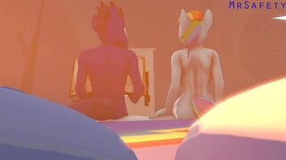 Archived - MLP Shemale hentai RainbowDash Impregnted by Boy OC