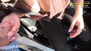 Amazon Smokin' mother I'd like to fuck in Leather. Large Cigar Fellatio, Doggy and Double Cum on Raiment and Hair