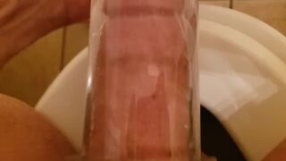 Edging with Fresh Weenie Pump with Masturbation Sleeve Toy, Fantastic Sucking!