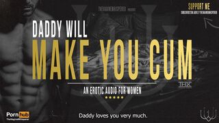 Dad Makes u Cum - Hot Unfathomable Hunk Voice, Audio Solely, Groaning, Instruction, ASMR