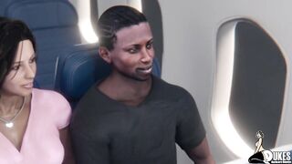 Latin mother I'd like to fuck gets screwed in an airplane