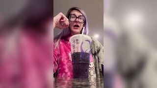 67 Giantess Eating & Burping