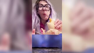 67 Giantess Eating & Burping