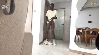 Stepsis caught masturbating ,Guess what !!