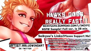 My Hero Academia HAWKS GOES INDEED FAST!!! - Female Pronouns art:bludwingart