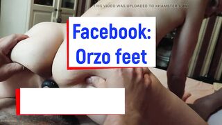 Orzo reverse rides rod with a booty-plug