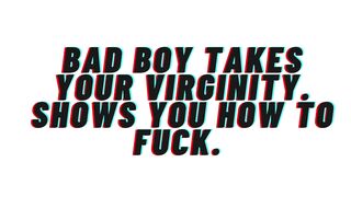 AUDIO: [M4F] Bad Hunk Takes Your Virginity
