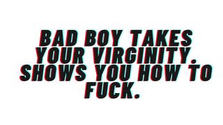 AUDIO: [M4F] Bad Hunk Takes Your Virginity