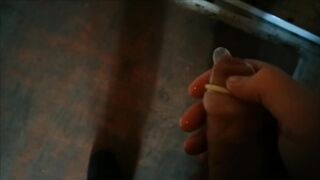 Risky Public Dick Jerk off & Fuck-rubber Fill