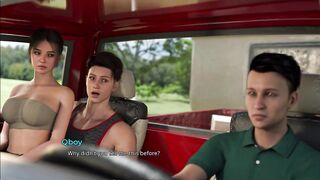 Bang My Most excellent Ally's Stepsis in Running Van During the time that That guy Was Driving - the Beach Abode - E08