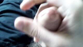 Masturbating Uncircumcised Jock