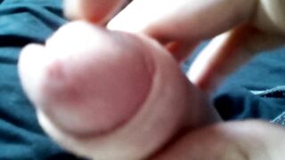 Masturbating Uncircumcised Jock