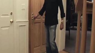 Aged mother I'd like to fuck Gives Sloppy Fellatio Previous to Hard Stair Bang