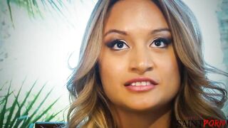 Natalia Robles Cums as That guy Bangs Her From Behind and His Balls Slap Her Clitoris