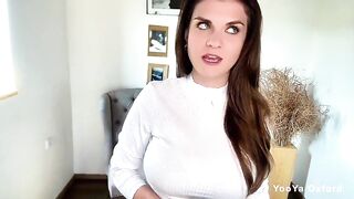 Palatable Stepmommy's Cum Splattered the Laptop in the Office and Tempt Stepson