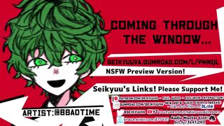 My Hero Academia Villain Deku Comes Throughout the Window to Bang U! Art:twitter@bbadtime